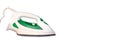 Steam iron isolated on white background Royalty Free Stock Photo