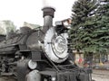 Antique Steam Locomotive Royalty Free Stock Photo