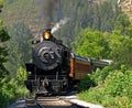 Steam locomotive 2 Royalty Free Stock Photo