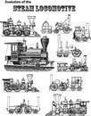 Steam Locomotive Royalty Free Stock Photo