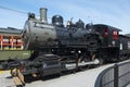 Steam locomotive Boston & Maine in Lowell, MA, USA