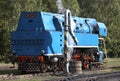 steam locomotive called Parrot & x28;477.043& x29;, depot Luzna u Rakovnik