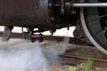 Steam Locomotive Closeup Royalty Free Stock Photo