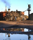 Steam Locomotive Durango & Silverton Reflection