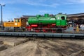 Steam locomotive FLC-077 (Meiningen) and diesel locomotive BEWAG DL2 (Typ Jung RK 15 B)