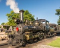 Steam locomotive at Greenfield Village.