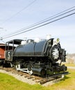 steam locomotive, Groveton, New Hampshire, USA Royalty Free Stock Photo