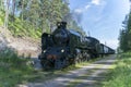 Steam Locomotive Hr1 (Ukko-Pekka) Royalty Free Stock Photo