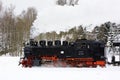 steam locomotive, Oberwiesenthal - Cranzhal (Fichtelbergbahn), G Royalty Free Stock Photo