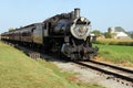 Steam locomotive pulling a train on Strasburg Rail Road, Pennsylvania