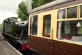 Steam Locomotive Train GWR 4500 Class Small Prairi Royalty Free Stock Photo