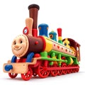 Steam locomotive, wooden toys, for children, eco-friendly, handmade, Montessori, for children\'s development,