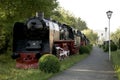 Steam locomotives museum Royalty Free Stock Photo