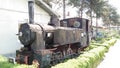 Steam locomotives museum in Sibiu, Romania - retro rail ways trains and locomotives