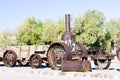 steam machine, Furnace Creek, Death Valley National Park, Califo Royalty Free Stock Photo