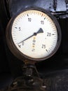 Steam manometer Royalty Free Stock Photo