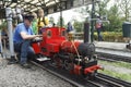 Steam miniature train repairer