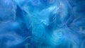 Steam overlay glitter blue abstract smoke motion