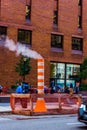Steam Pipes in Manhattan, New York