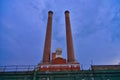 Steam plant historic district in downtown Spokane Washington