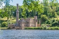 Steam-powered pump house in Babelsberg Park in Potsdam, Brandenburg, Germany Royalty Free Stock Photo