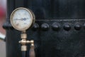 Steam Pressure gauge Royalty Free Stock Photo