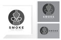 Steam Steam Logo Vector Hot Evaporating Aroma. Smell Line Illustration, Cooking Steam Icon, Steam Train, Baking, Smoking Royalty Free Stock Photo