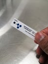 STEAM STERILIZATION INDICATOR STRIPS