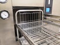 STEAM STERILIZATION MACHINE WITH TROLLEY Royalty Free Stock Photo
