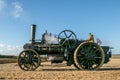 Steam traction engine Royalty Free Stock Photo