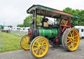 Steam traction engine Royalty Free Stock Photo