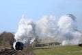 Steam train 35018 British India Line on test run