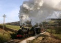 Steam Train in Bronte Country Royalty Free Stock Photo