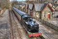 Steam train, Hawes, North Yorkshire
