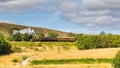 Steam train of the heritage railway in Blaenavon, Wales, UK
