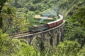 Steam train in the jungle, Ella, Sri Lanka Royalty Free Stock Photo