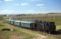 steam train & x28;464.102& x29;, Knezeves - Krupa, Czech Republic