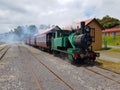 Steam Train locomotion railway Australia Royalty Free Stock Photo