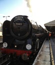 Steam train Oliver Cromwell