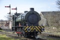 Steam Train at Ramsbottom Lancashire Royalty Free Stock Photo