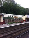 Goathland train station Royalty Free Stock Photo