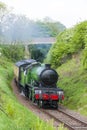 Steam train, Scotland Royalty Free Stock Photo