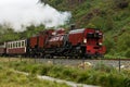 Steam train in Snowdonia, Wales