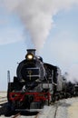 Steam train at Swakopmund, Namibia Royalty Free Stock Photo