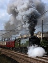 Steam train Tangmere Northern Belle at Carnforth