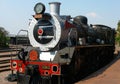 Steam train about to depart from Capital Park Station in Pretoria Pride of Africa train is one of the World s Top 25 Trains Royalty Free Stock Photo