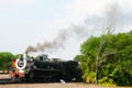 Steam train about to depart from Capital Park Station in Pretoria Pride of Africa train is one of the World s Top 25 Trains Royalty Free Stock Photo