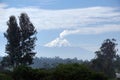 Steam venting from Cotopaxi volcano