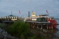Steamboat Natchez Riverboat on the Mississippi River in New Orleans, Louisiana Royalty Free Stock Photo