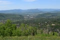 View from Thunderhead Trail, Steamboat Springs, Colorado Royalty Free Stock Photo